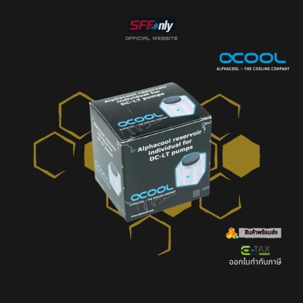 Alphacool DC-LT Pump + Plexi Top + Reservoir Bundle (For DC-LT 12V Pump) - Image 4