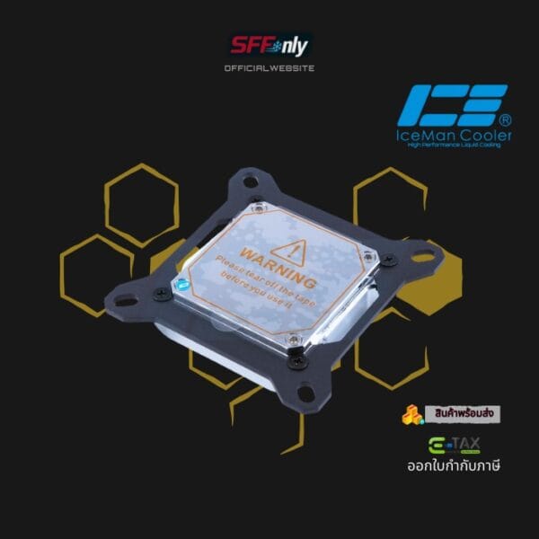 IceMan Cooler ICE-CT3 water block Full Nikel - Image 4