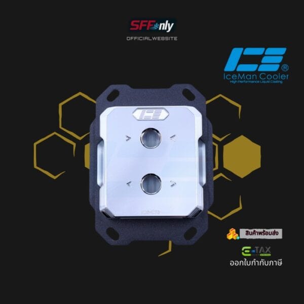 IceMan Cooler ICE-CT3 water block Full Nikel - Image 3